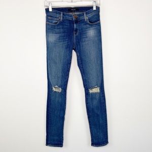J Brand Distressed Skinny Jeans